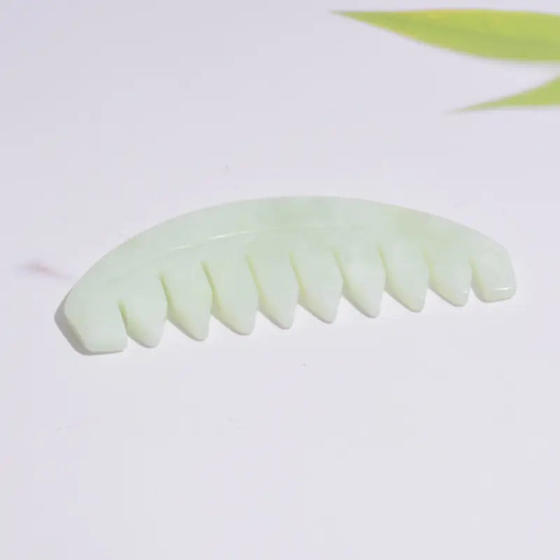 Jade Massage Comb with Dual Color Design