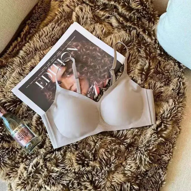 Seamless Underwear For Women, Push-up, No Rims, Soft Support Sports Bra